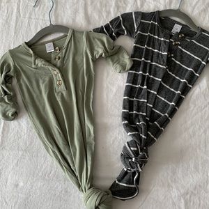 LouLou & Company Newborn Knotted Gowns